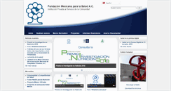 Desktop Screenshot of funsalud.org.mx